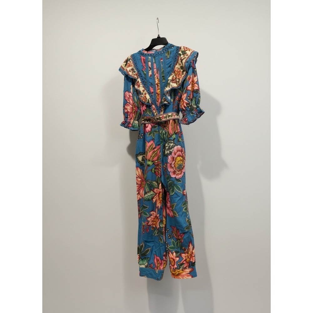 FARM Rio Floral Jumpsuit  Multicolor - Sixe M - NWT - Picture 3 of 5